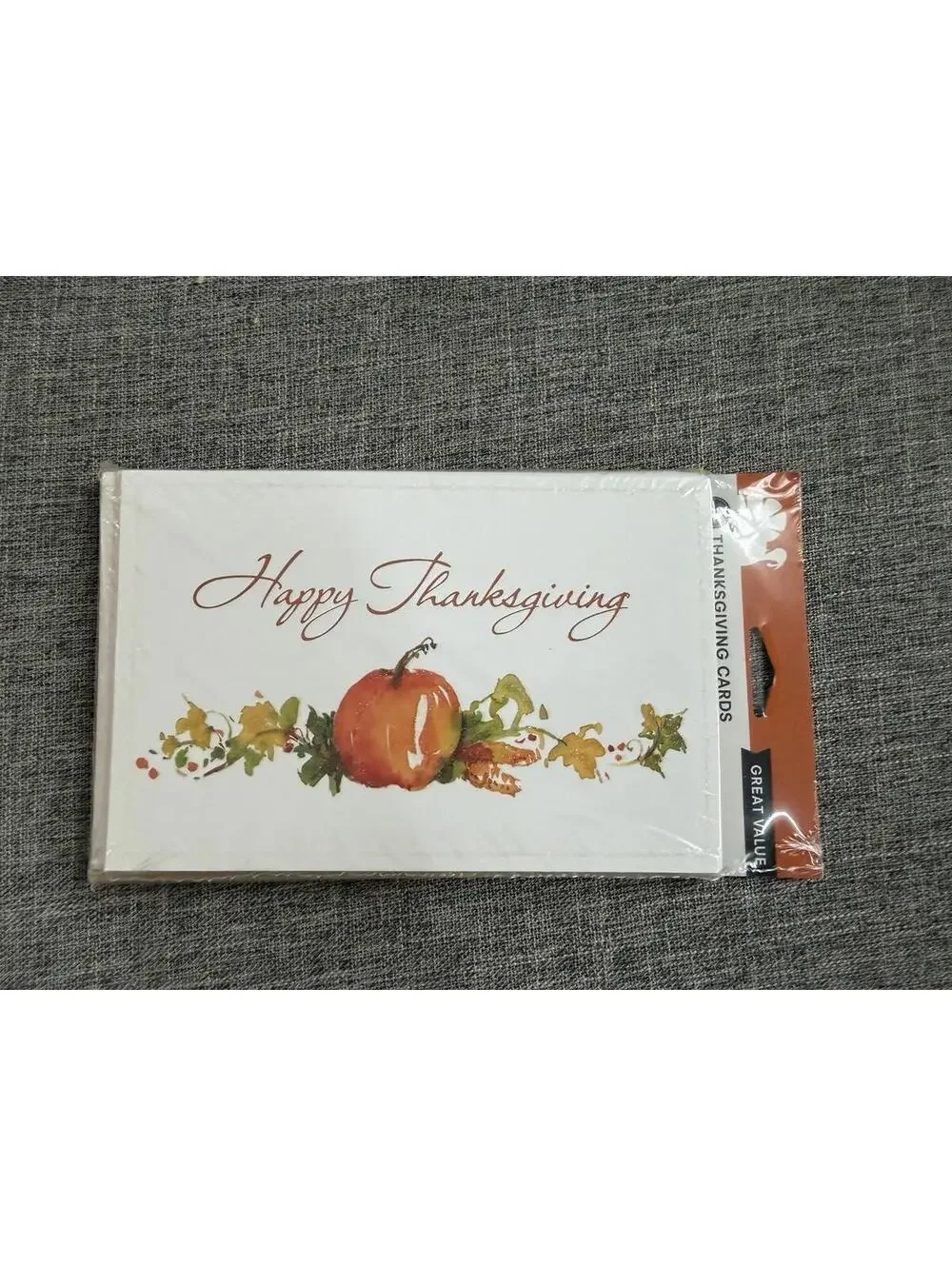 American Greetings Happy Thanksgiving Cards With Envelopes 8 Pack New